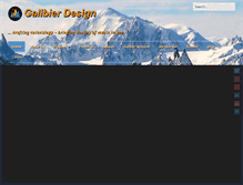 Tablet Screenshot of galibierdesign.com